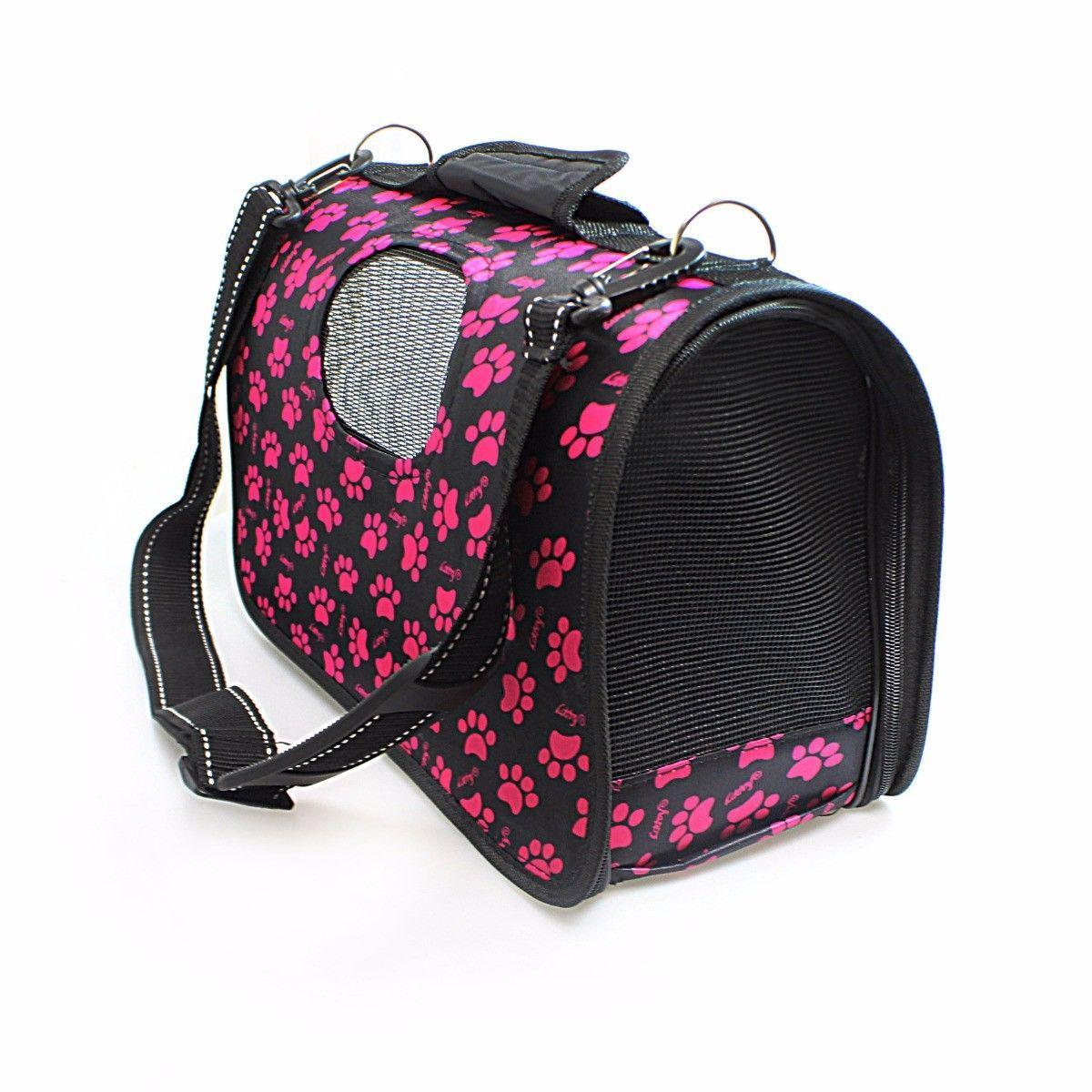 Pet Carrier Bag Travel Bag For Cats/Dogs/Small Animals Assorted Designs 47cm x 30cm 0359 (Parcel Rate)