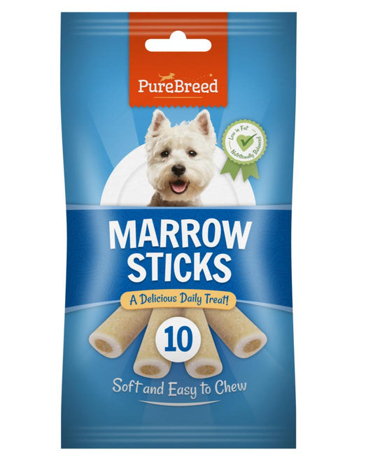 Dog Treats Marrow Sticks Daily Treats 10 Pack Pets 315803 (Parcel Rate)