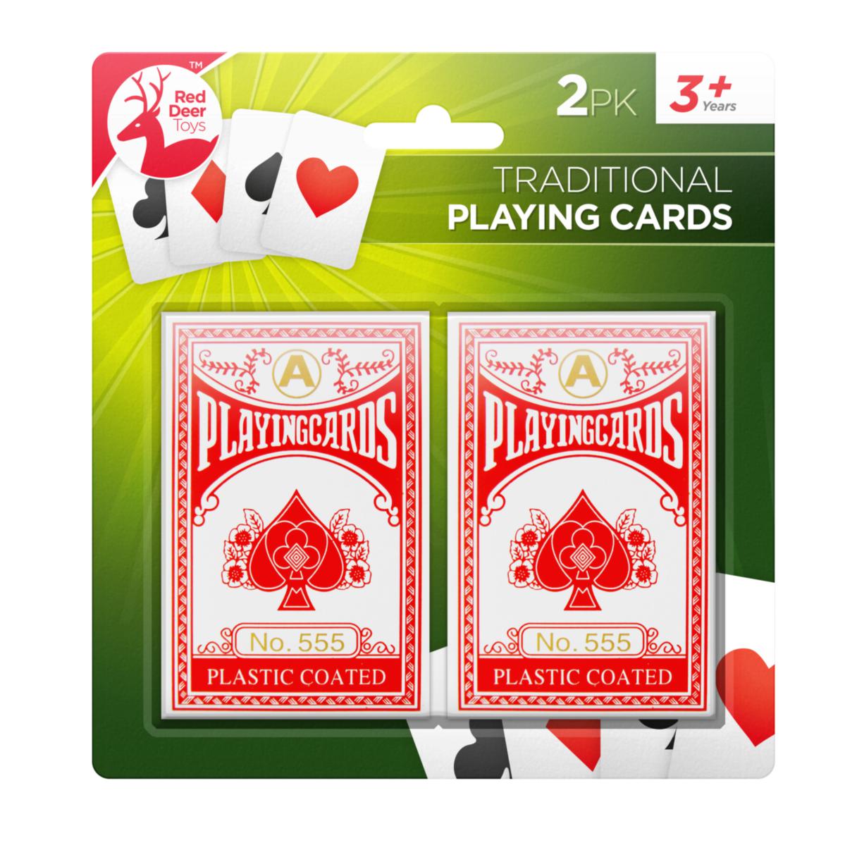 Traditional Playing Cards 2 Pack 316802 (Parcel Rate)