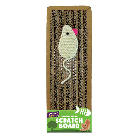 Cat Scratch Board Mouse Design Protects Your Furniture 317554 (Parcel Rate)