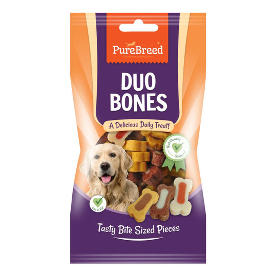 Dog Treats Duo Bone Mix Bag 200g Pets 317696 (Parcel Rate)