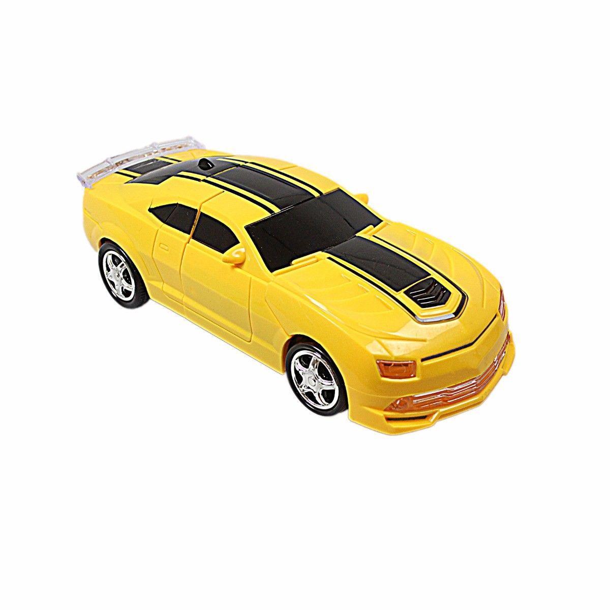 Transform Robot Convertible Car With Light & Sound Great Kids Children Gift Toy 4070 (Parcel Rate)