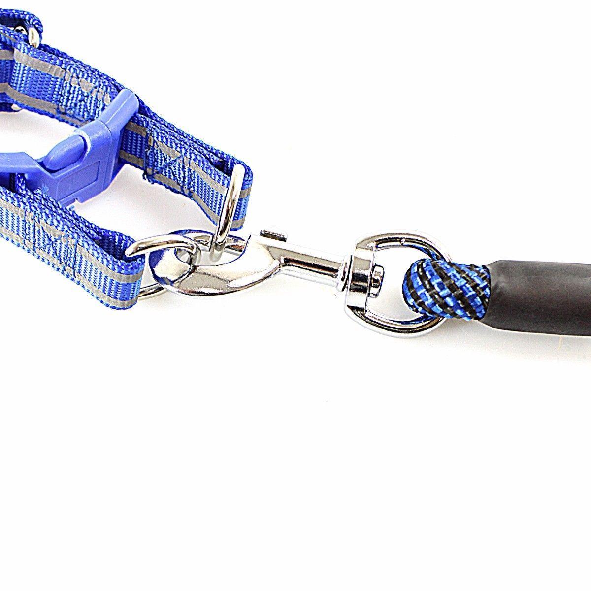 Reflective Nylon Puppy Dog Pet Harness and Lead Leash 4266 (Large Letter Rate)
