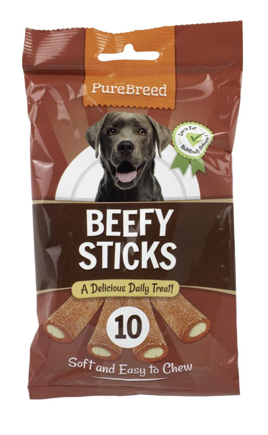 Dog Treats Beef Marrow Sticks 200g Pack Of 10 Sticks 319921 (Parcel Rate)