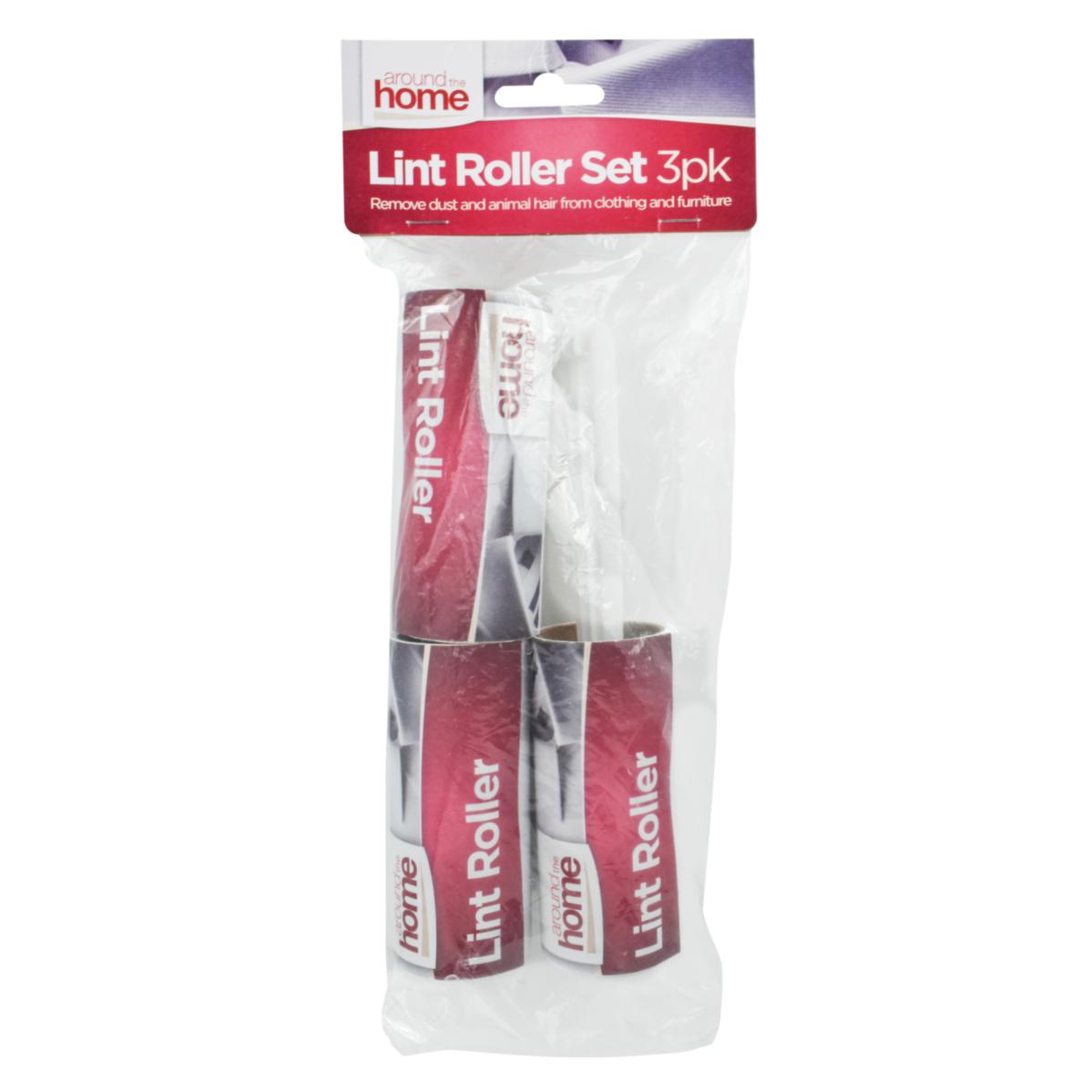 Lint Roller 3 Pack Diy Home 321226 (Parcel Rate)