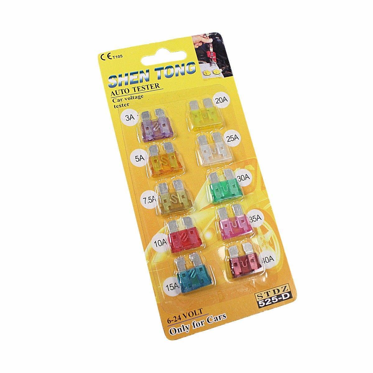 Car Fuse Multi Pack Only For Car Use 3A To 40A Electrical Components  0596 (Large Letter Rate)