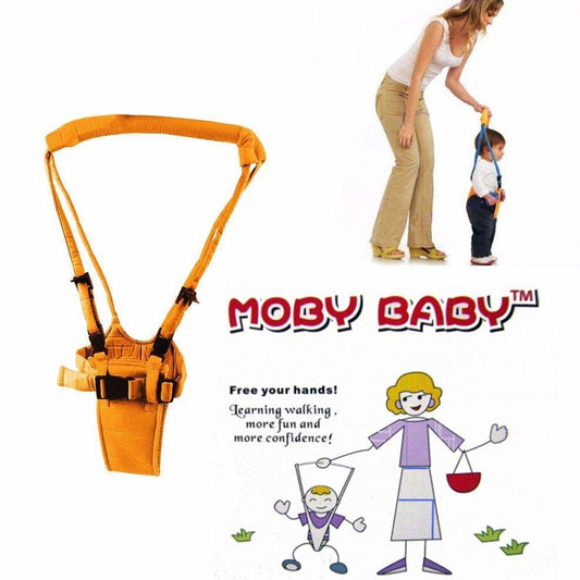 Moby Baby Moonwalk Toddler Harness Fun Learning to Walk Hands Free Walking   3416 (Parcel Rate)