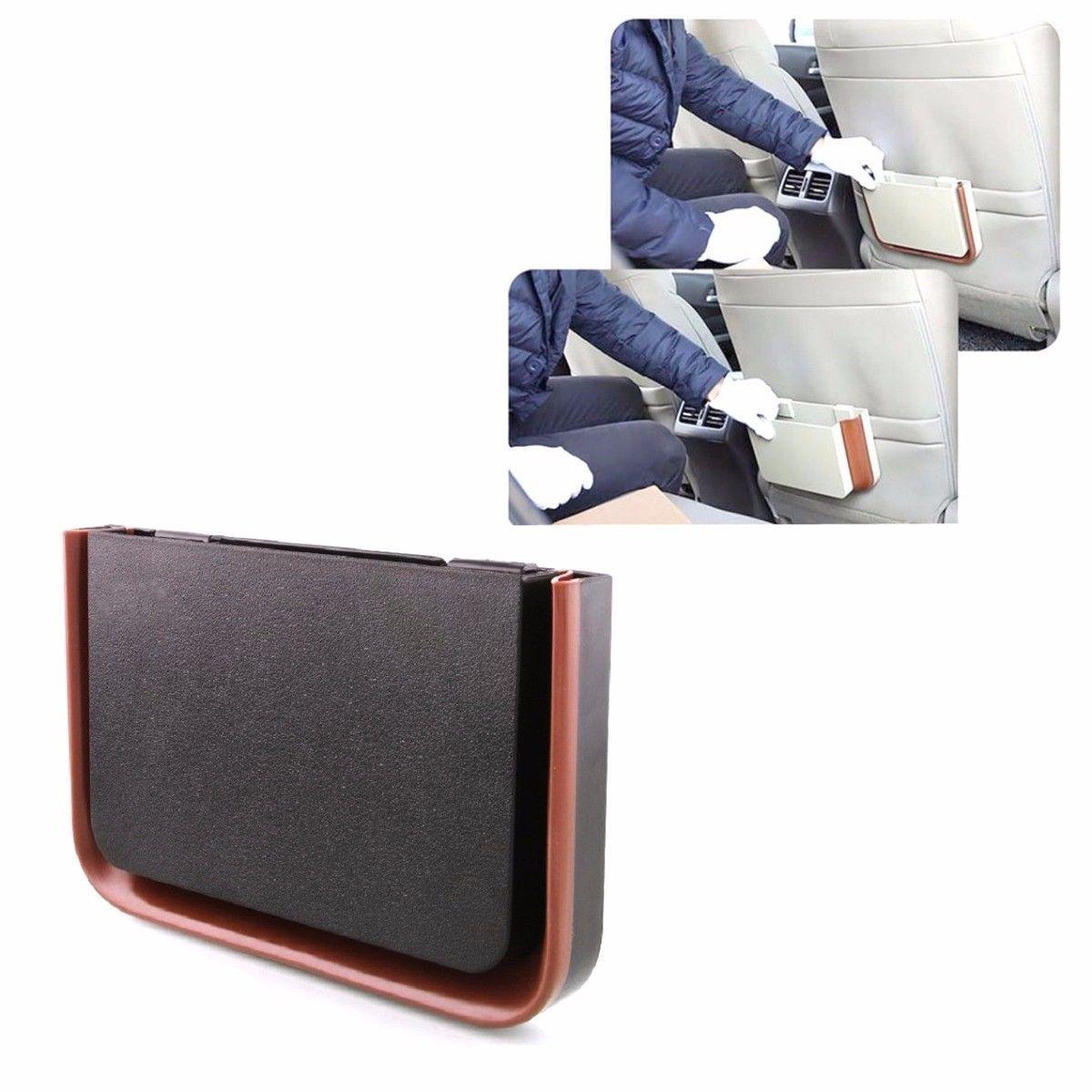 Expandable Car Trash Vehicle Storage Garbage Bin Rubbish Seat Attachable    4110 (Parcel Rate)