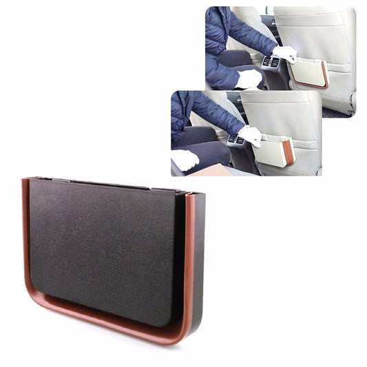 Expandable Car Trash Vehicle Storage Garbage Bin Rubbish Seat Attachable    4110 (Parcel Rate)