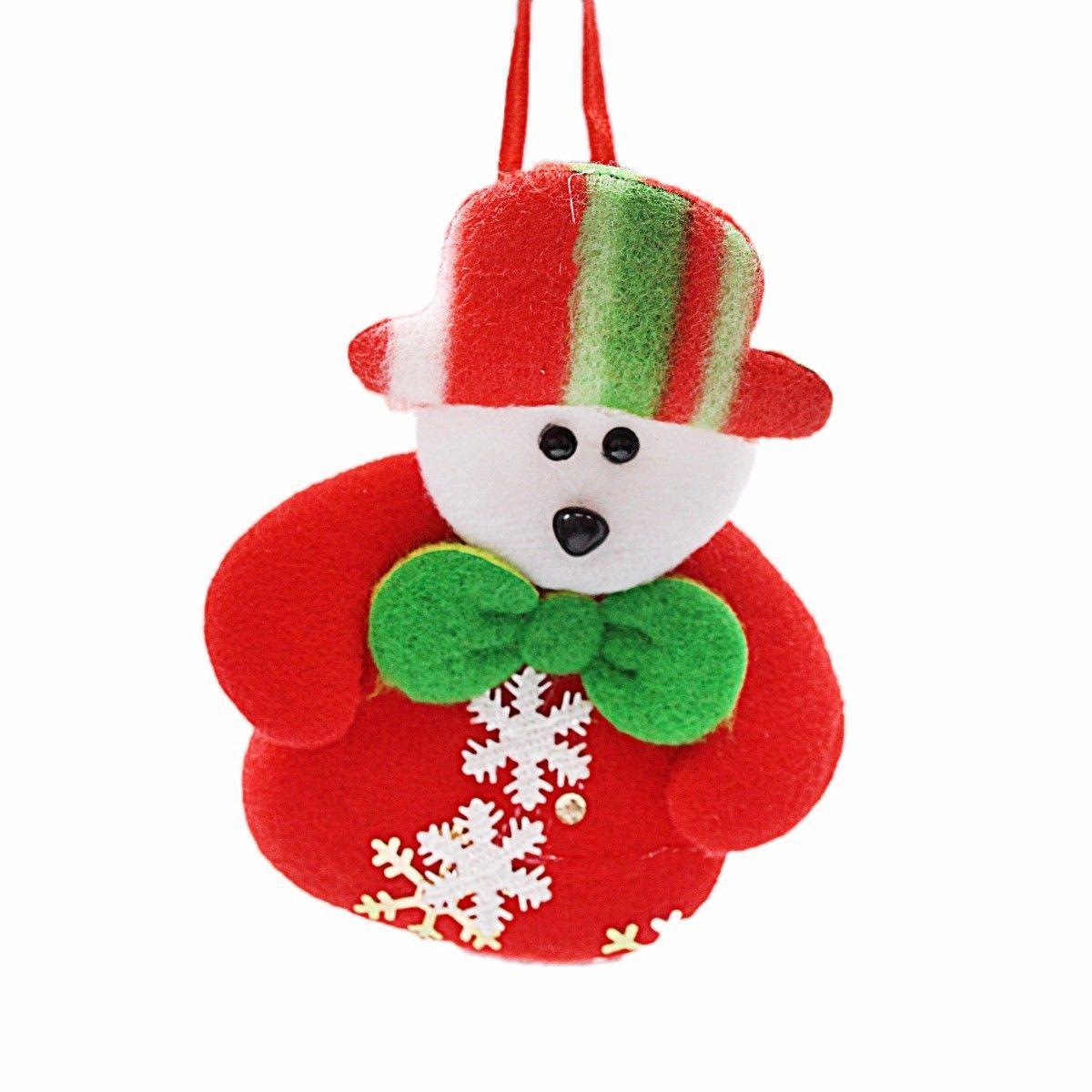 Christmas Hanging Felt Novelty Decorations Christmas Decoration 13cm 1452 (Large Letter Rate)