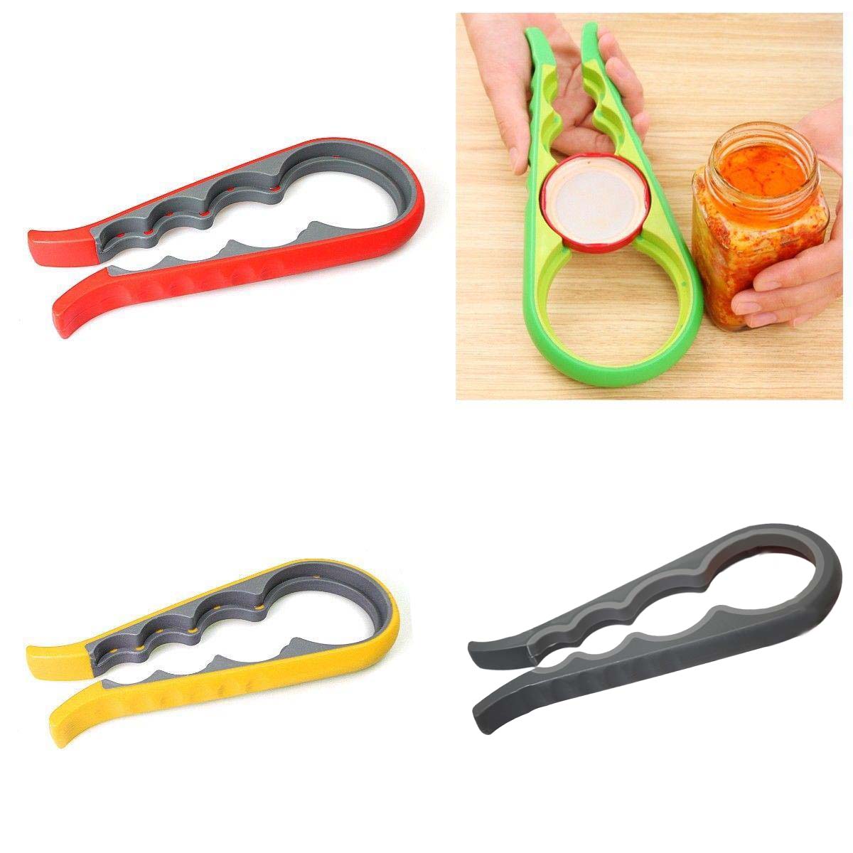 Multi-Use Bottle Opener Plastic 4 Size Bottle Opener In Assorted Colours Kitchen 3239 (Large Letter Rate)