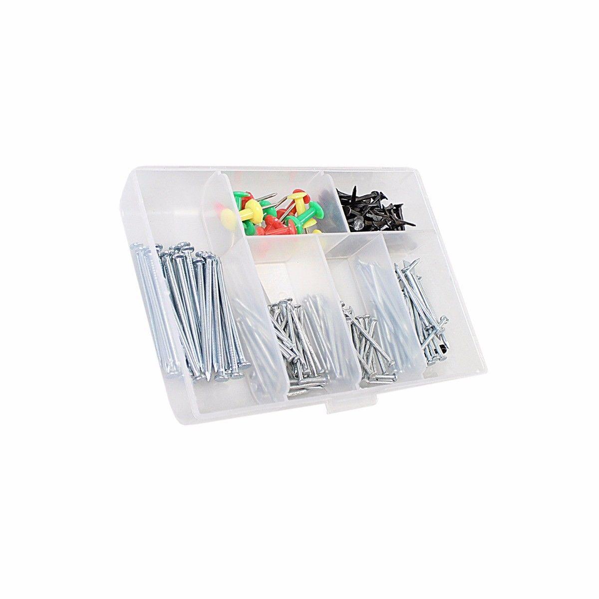 Pack Of Assorted Multi Tool Box DIY Materials In Plastic Box  4098 (Parcel Rate)