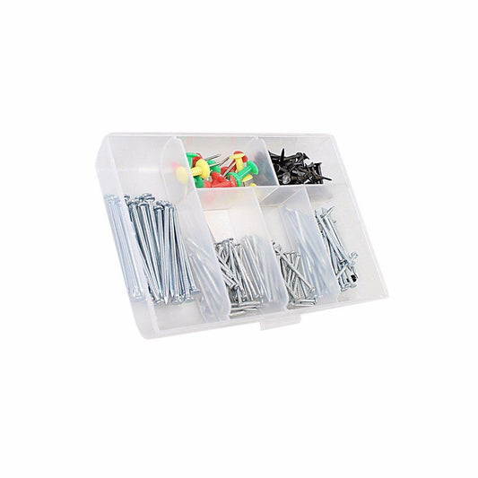 Pack Of Assorted Multi Tool Box DIY Materials In Plastic Box  4098 (Parcel Rate)
