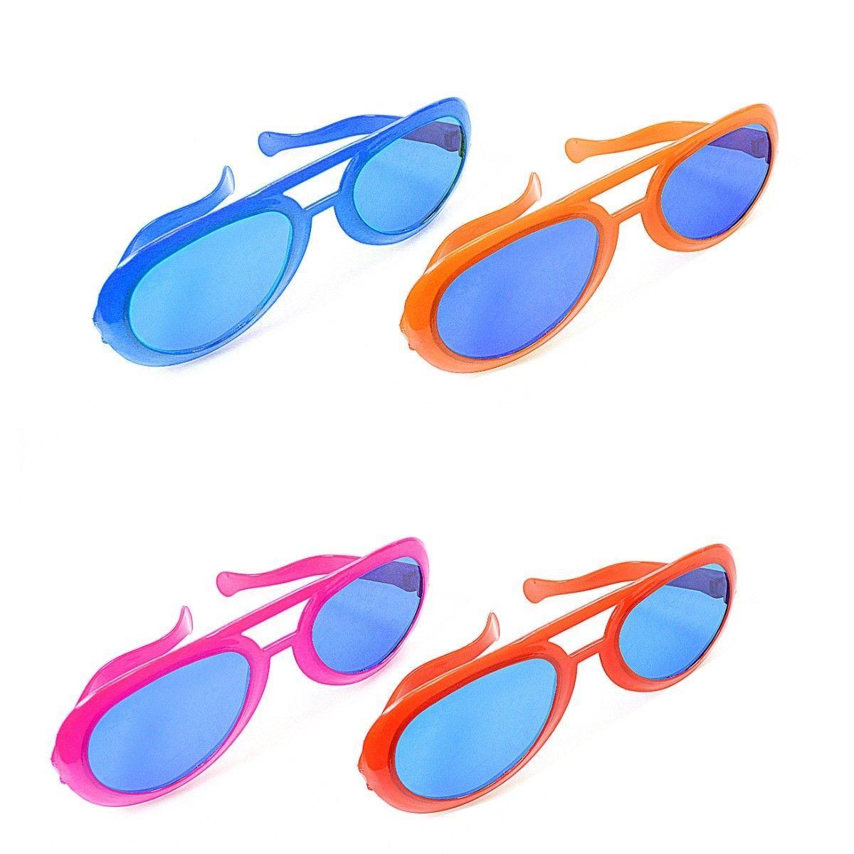 High Quality Novelty Assorted Colour Sunglasses Fancy Dress Glasses 4135 (Parcel Rate)