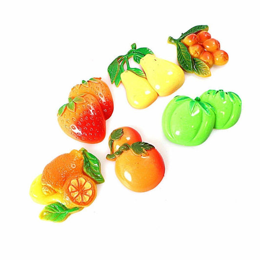 Fridge Magnet Fruit and Vegetable Design Assorted Designs 1990 (Large Letter Rate)