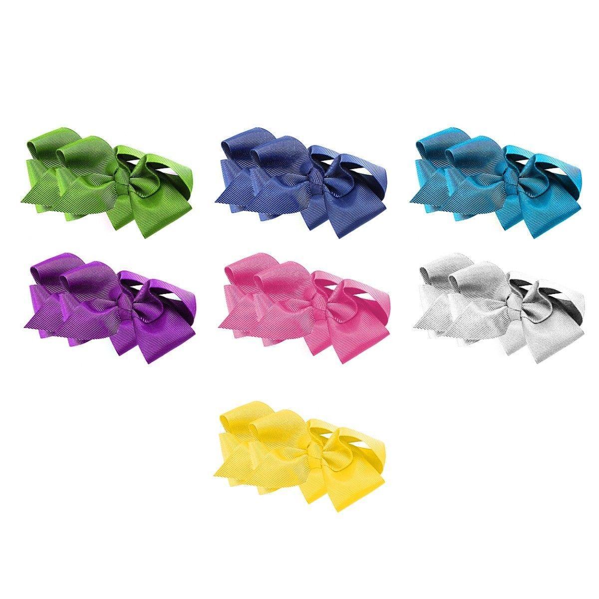 Girls Ladies Hair Ribbon Hair Accessories High Quality In Assorted Colours 12cm   4455 (Large Letter Rate)
