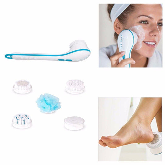 Waterproof Face Spin Facial Brush Body Shower Spinning Spa Bath Brush Scrubber 4757 (Large Letter Rate)