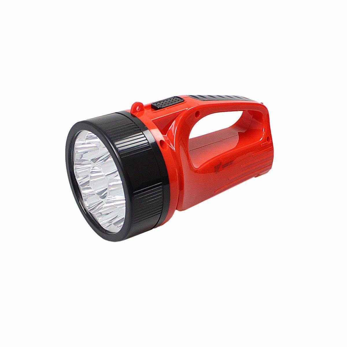 9 LED 1300mA Super Capacity EMERGENCY FLASH LIGHT -Torch, Camping -Rechargeable   2602