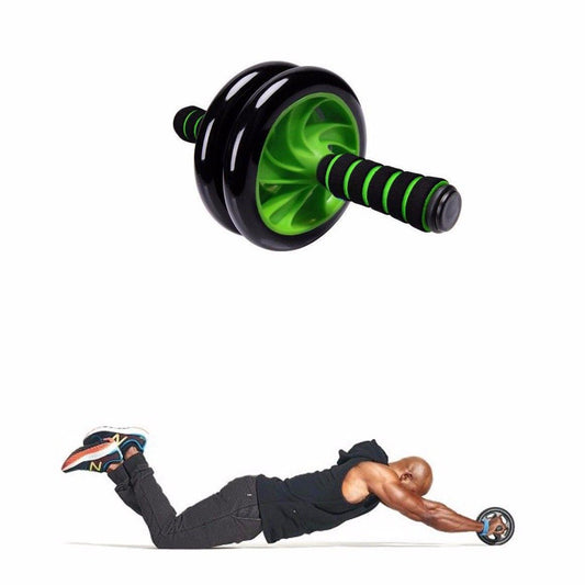 Abdominal Abs Exercise Wheel Fitness Body Gym Strength Training Roller Machine  3594 (Parcel Rate)
