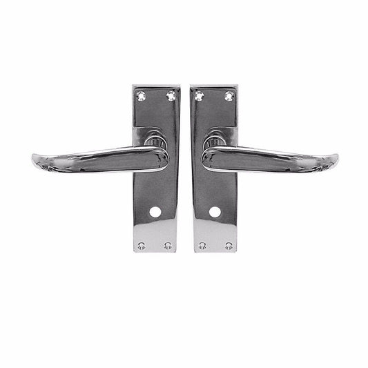 Vic Straight Bathroom Chrome 1 Pair With Screws    4068 (Parcel Rate)