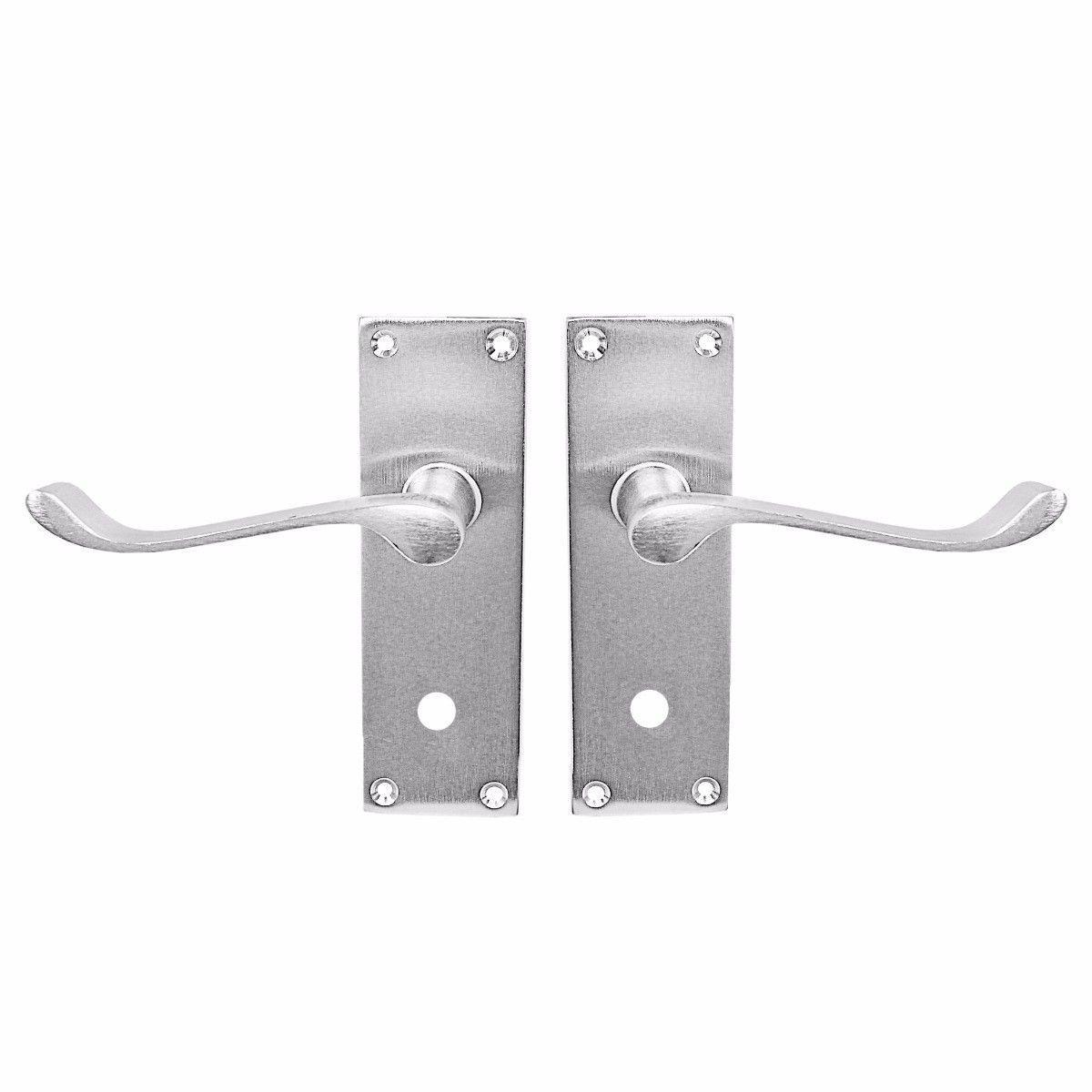 6'' Vic Scroll Bathroom Chrome 1 Pair With Screws Home Diy 0716 (Parcel Rate)