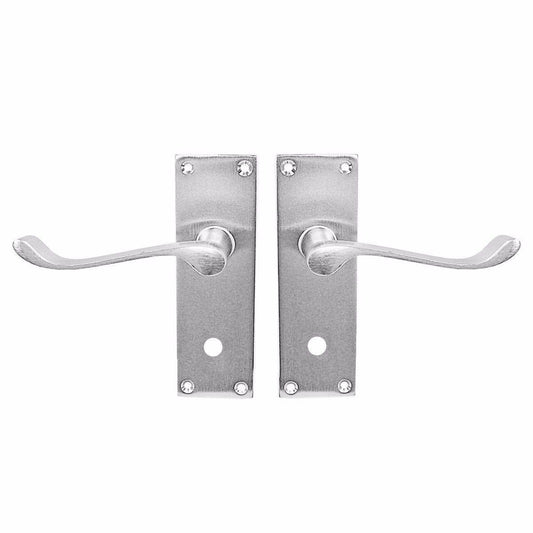 6'' Vic Scroll Bathroom Chrome 1 Pair With Screws Home Diy 0716 (Parcel Rate)