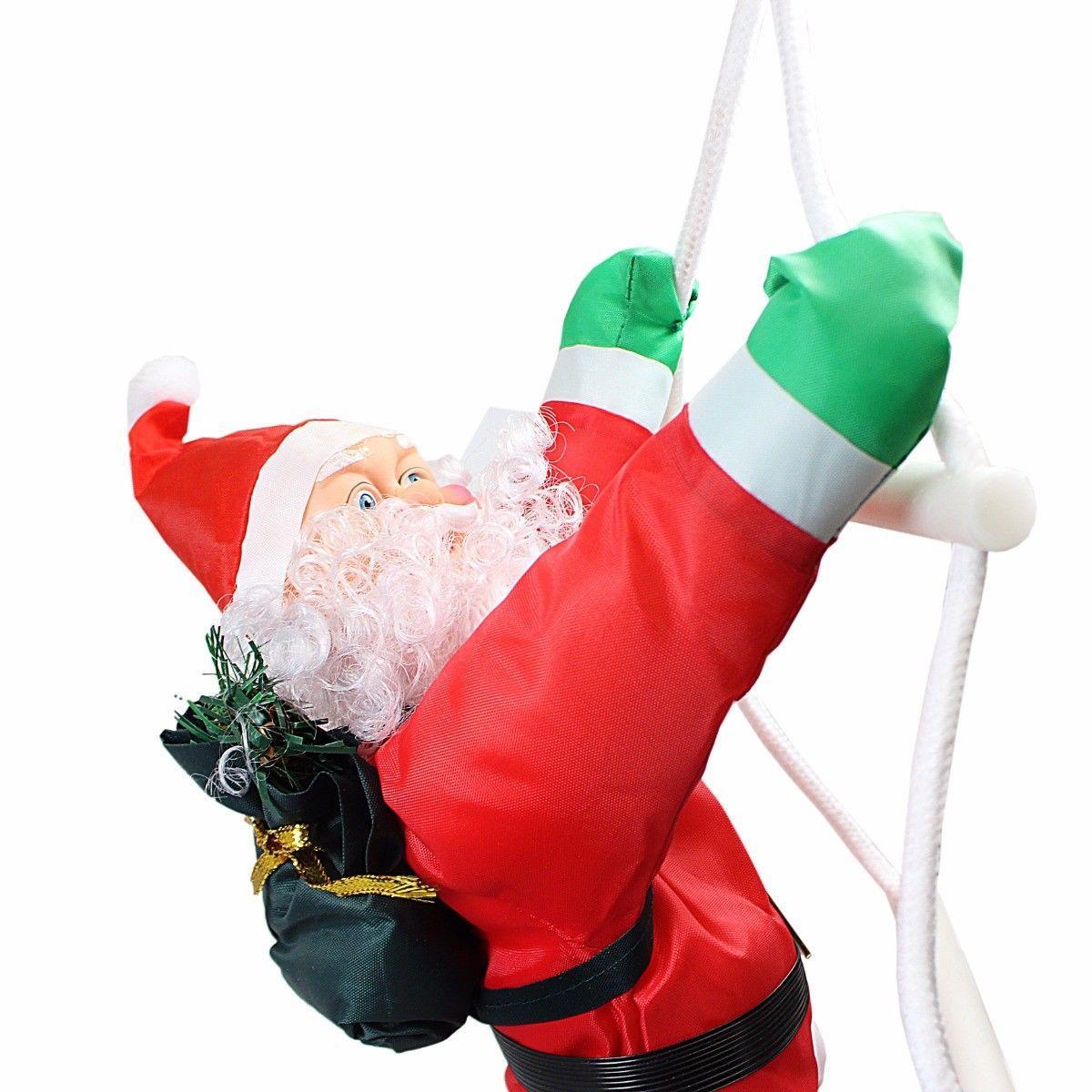 Climbing Santa With Rope Ladder, Suitable for Indoor and Outdoor  50 cm   1758 (Parcel Rate)