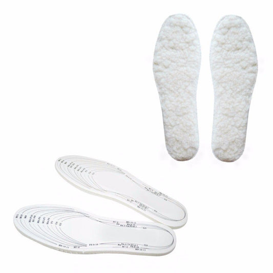 1 Pair of Insoles Foot Health With Fur Suitable For All  4796 (Large Letter Rate)