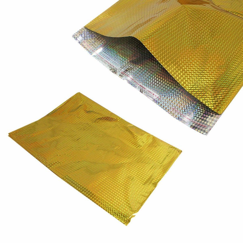 Shiny Packaging Wrapping Gift Bag Envelope 22cm x 26cm Pack Of 5 Assorted Colours 4913 (Large Letter Rate)