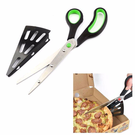 New Stainless Steel Pizza Scissors, Replace Your Pizza Cutter, Sharp UK 4821 (Large Letter Rate)