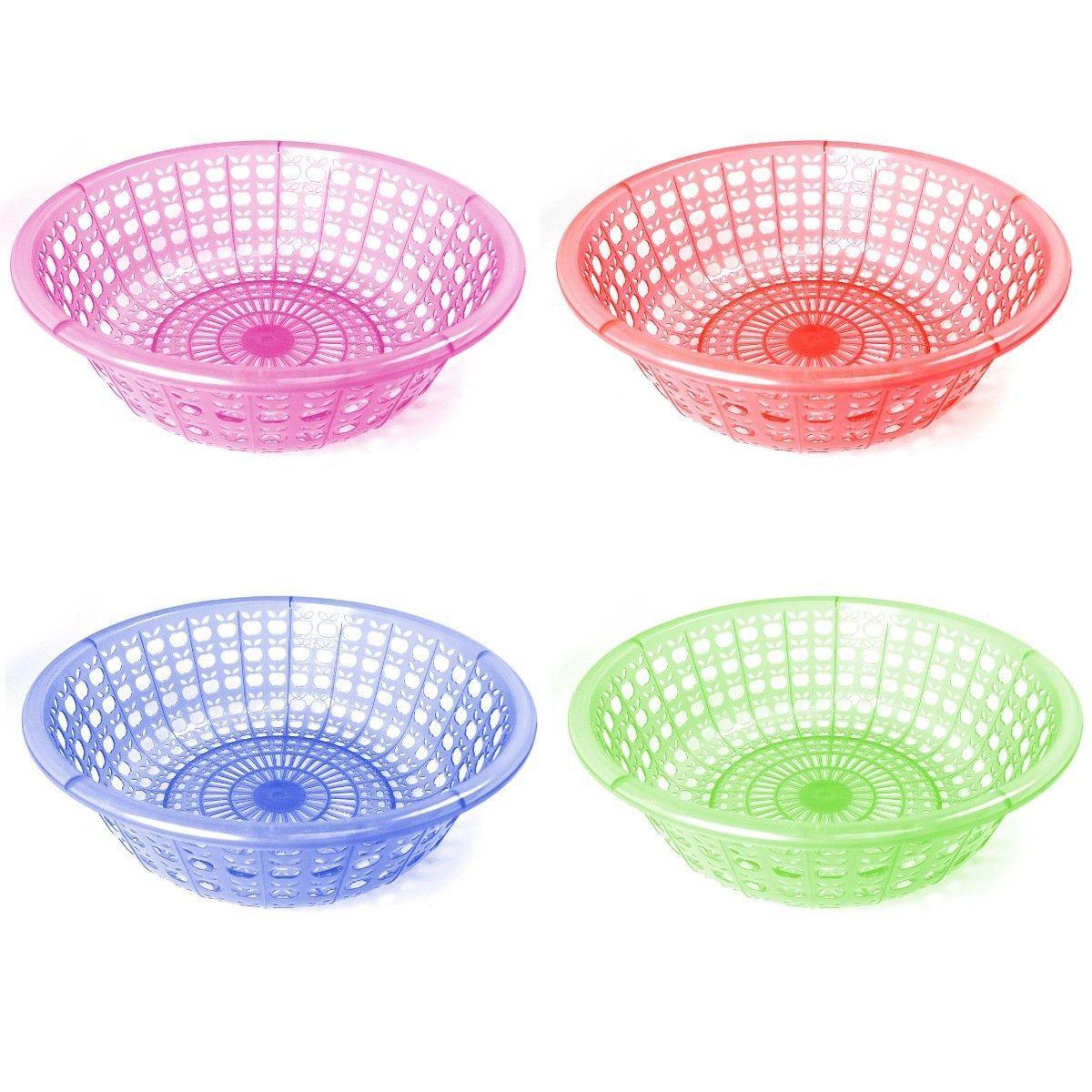 Plastic Colander Sieve & Vegetable Strainer Available In Various Colours Approx 50cm  3149 (Parcel Rate)