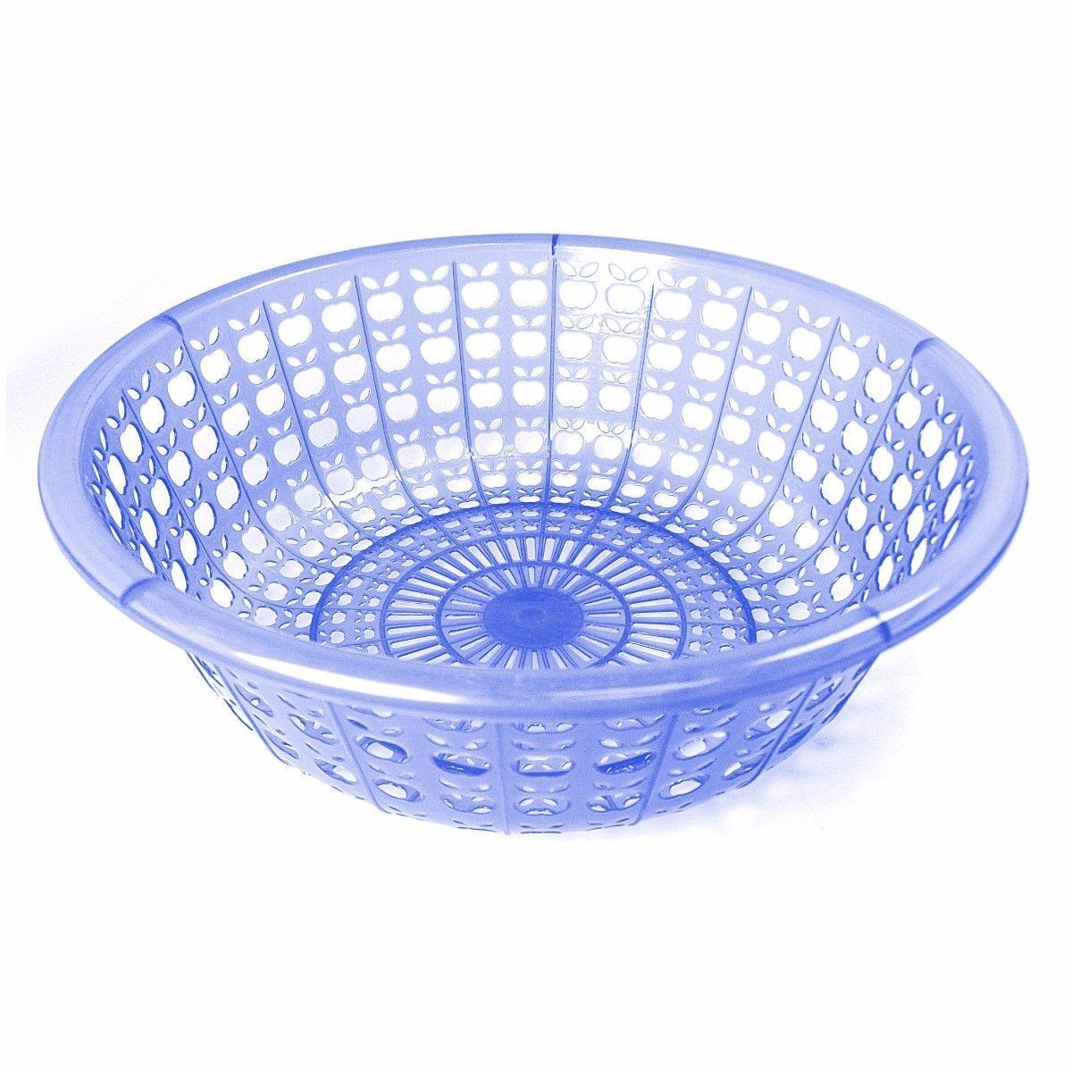 Plastic Colander Sieve & Vegetable Strainer Available In Various Colours Approx 50cm  3149 (Parcel Rate)