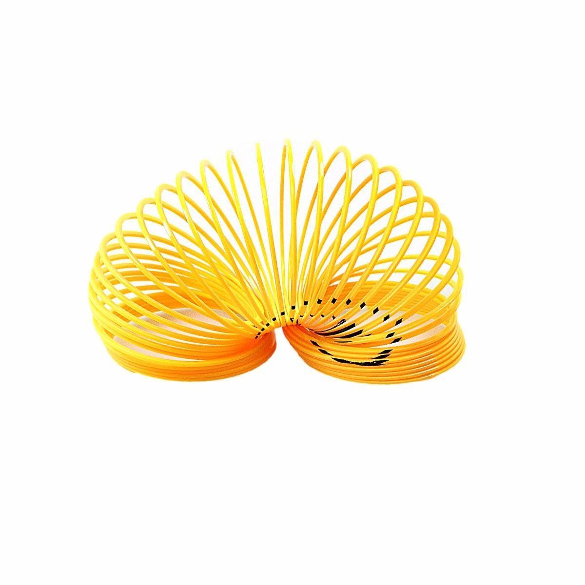 Assorted 35mm EMOJI Coil Springs Slinkies Fun Party Favors Easter Goody   7512 (Parcel Rate)