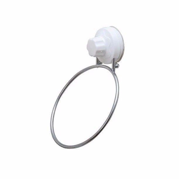 Bathroom Towel Rail With Suction Cap Easy To Assemble 8429 (Parcel Rate)