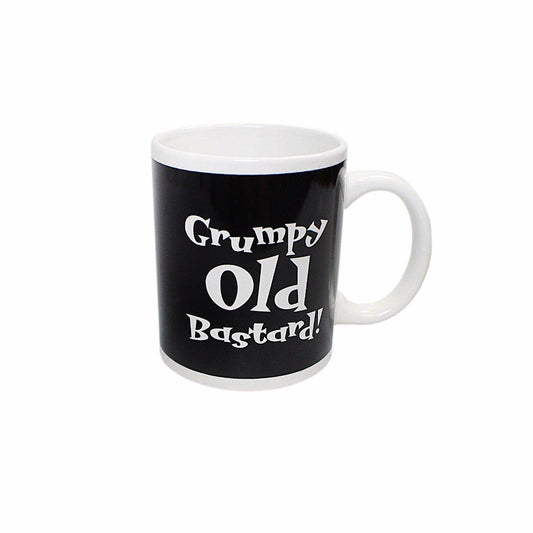 Novelty Ceramic Tea Coffee Mug ''Grumpy Old Bastards''   2488 (Parcel Rate)