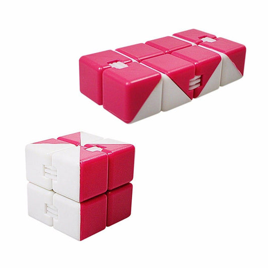 Infinity Hand Fidget Cube Kid Adult Aluminium Fiddle Block Fidget ADHD Stress Toy     4855 (Parcel Rate)