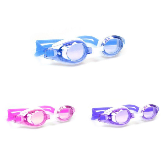 New Stylish Comfortable Swimming Goggles In Assorted Colours With Nose Clip 3430 (Large Letter Rate)
