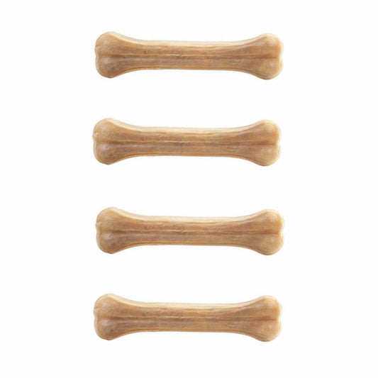 Munch & Crunch Busters Choice Pressed Bone White 4 Pack 100% Natural   4034 (Parcel Rate)