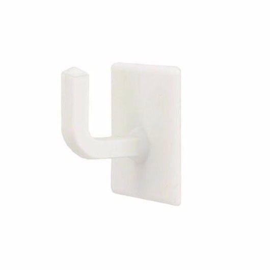 Pack Of 5 White Calendar Hooks Self Adhesive DIY Kitchen Home Bedroom 1253 (Parcel Rate)