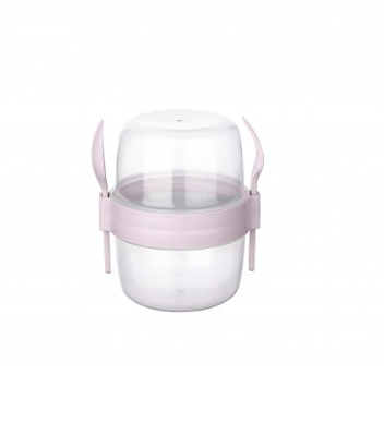 TTZ Take 'N' Gg Muesli Container 500ml Mixed Colours Random Sent AP9450 (Parcel Rate)