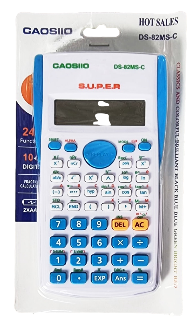 Scientific Calculator In Assorted Colours With Over 240 Functions 0706 (Large Letter Rate)