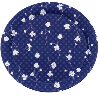 Melamine Round Tray Size:2 Assorted Designs Random Sent ALB1830  (Parcel Rate)