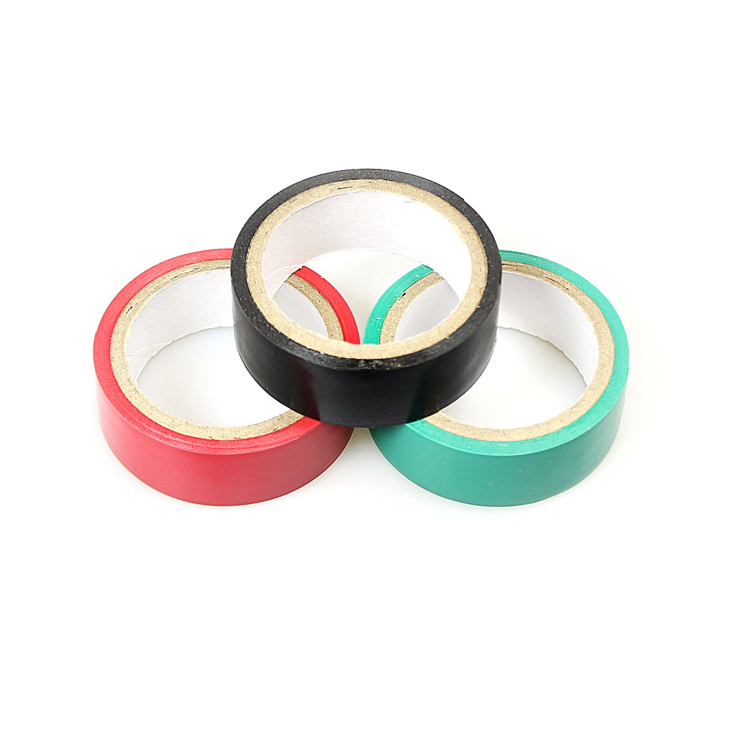 3 Piece Muticoloured Electrical Cellotape Set Diy 0158 (Parcel Rate)