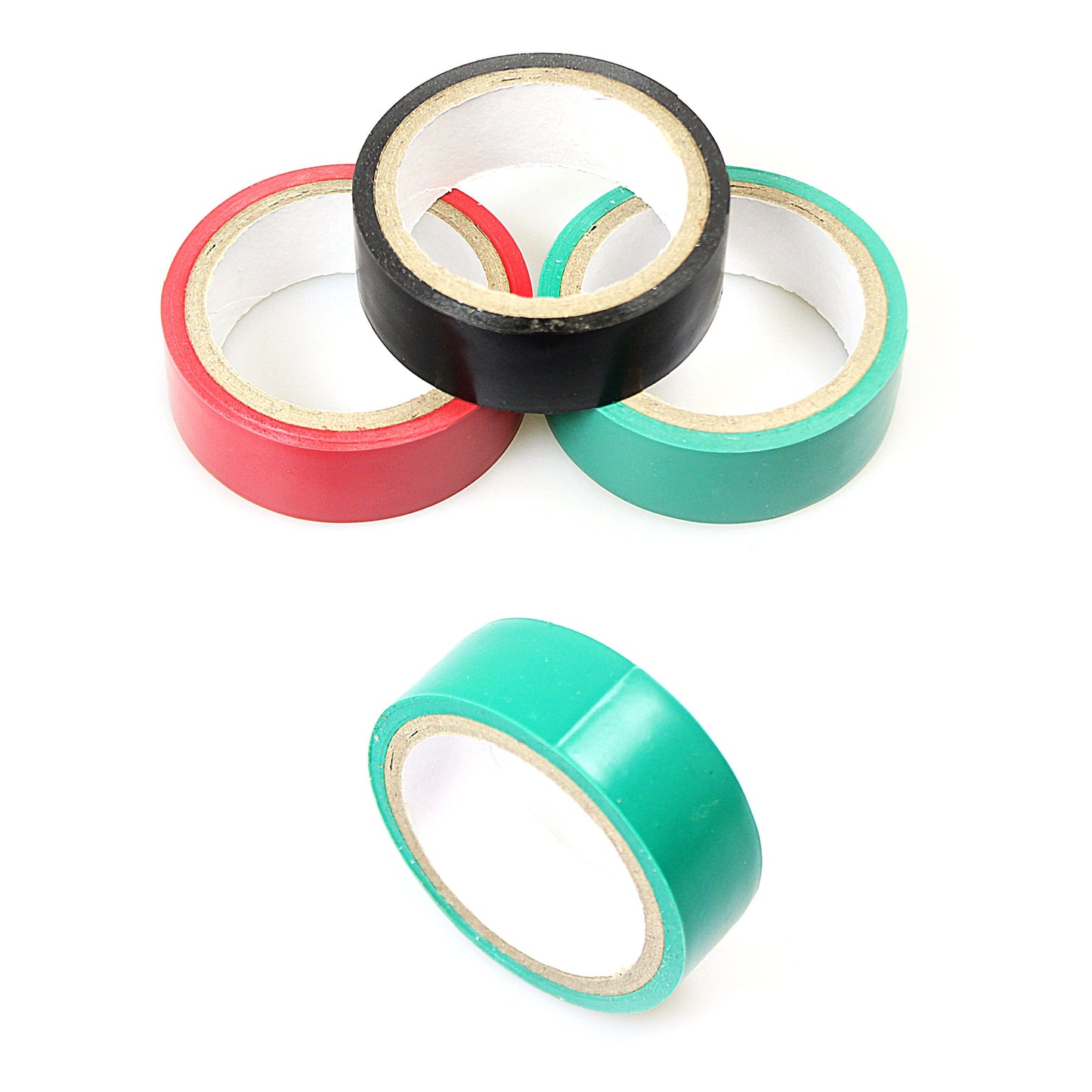 3 Piece Muticoloured Electrical Cellotape Set Diy 0158 (Parcel Rate)