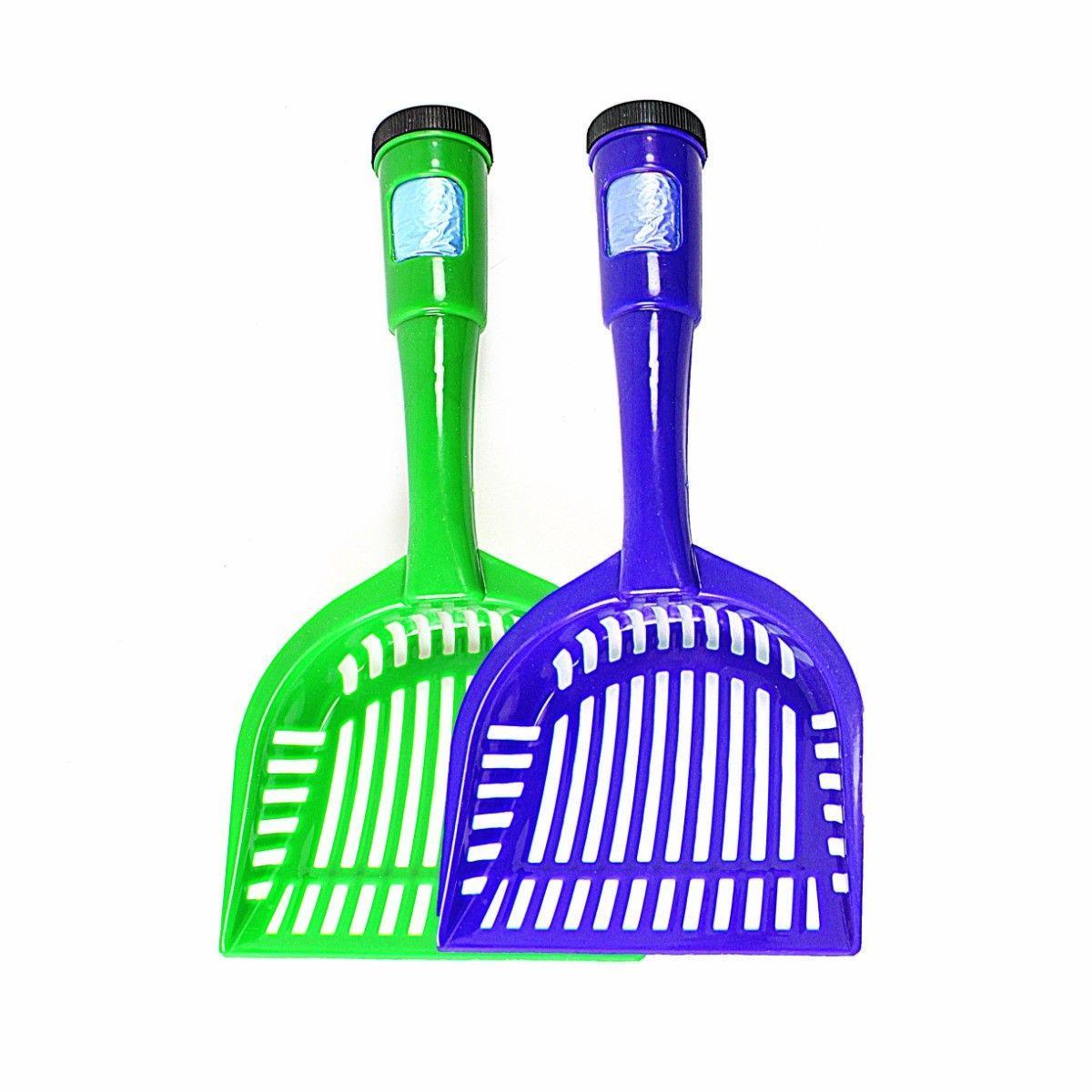 Cat Dog Poop Sieve Scoop with Waste Bags Pet Litter Wastes Treatment Tools   4124 (Parcel Rate)