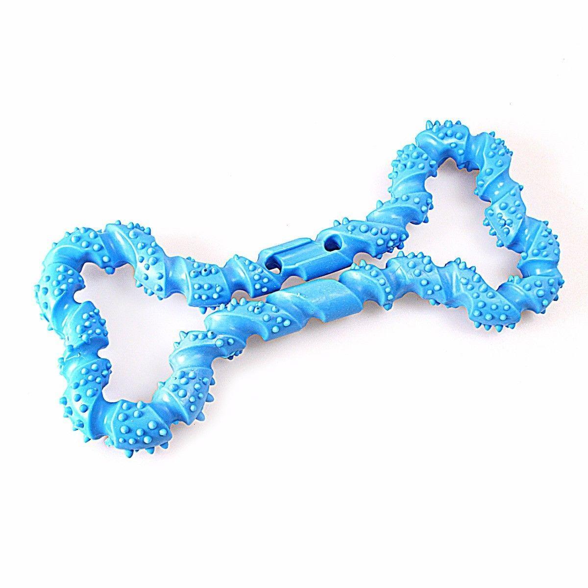 Chewable Bone Shaped Pet Fetch & Bite Toy 10cm x 7cm 1916 (Parcel Rate)
