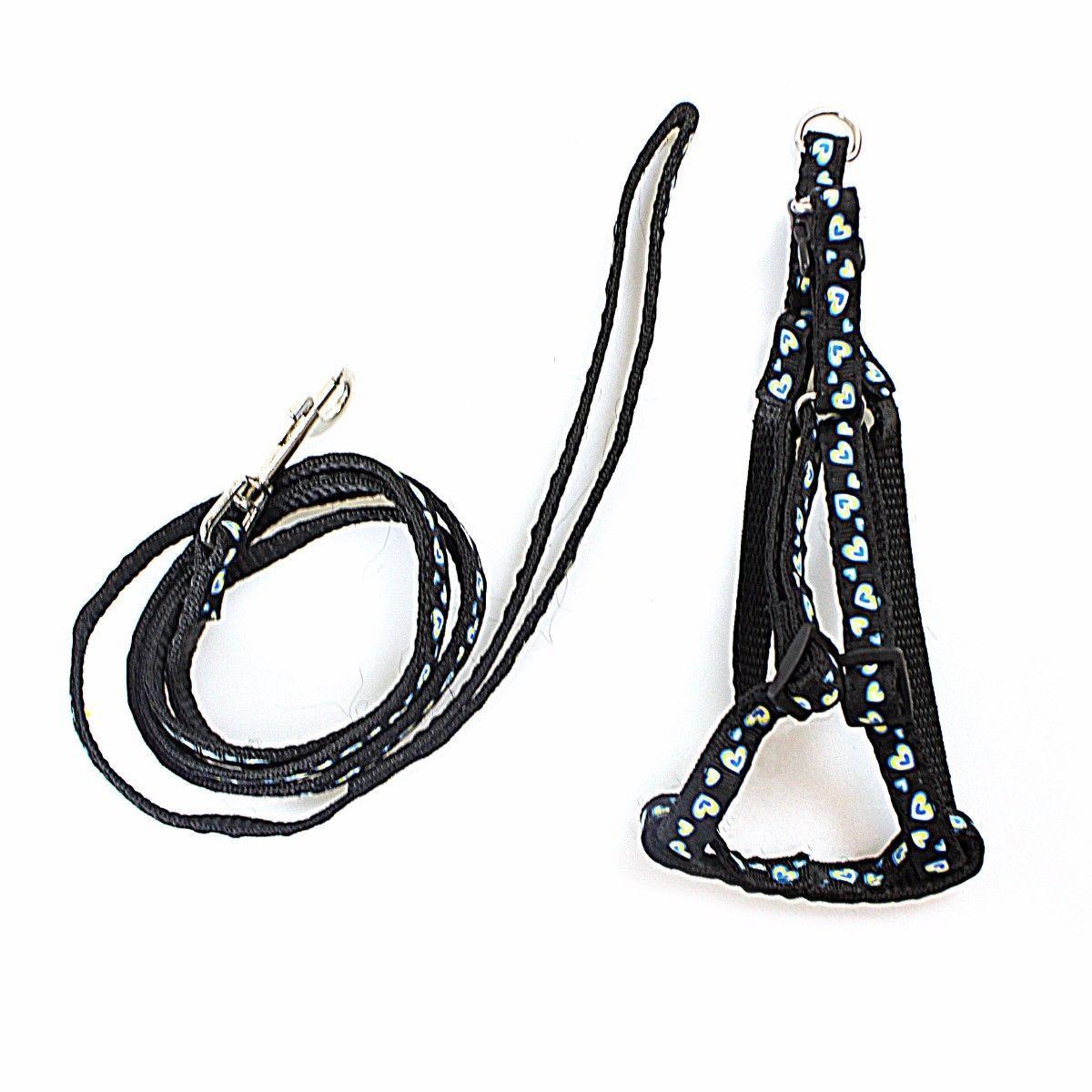 Printed Dog Leash With Extra Strong Lightweight Harness   0041 (Large Letter Rate)