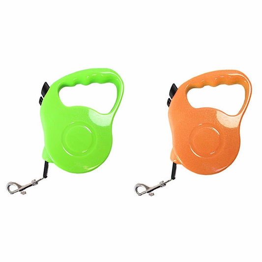 Retractable Dog Lead Training Walking Leash 16.5ft Long Extendable Pets 0050 (Parcel Rate)