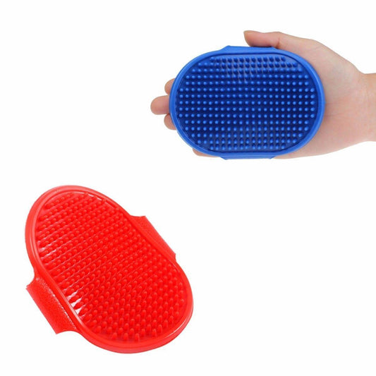 Pet Dog Cat Bath Brush Comb Glove Hair Fur Grooming Massaging Massage Mit 3497 (Parcel Rate)