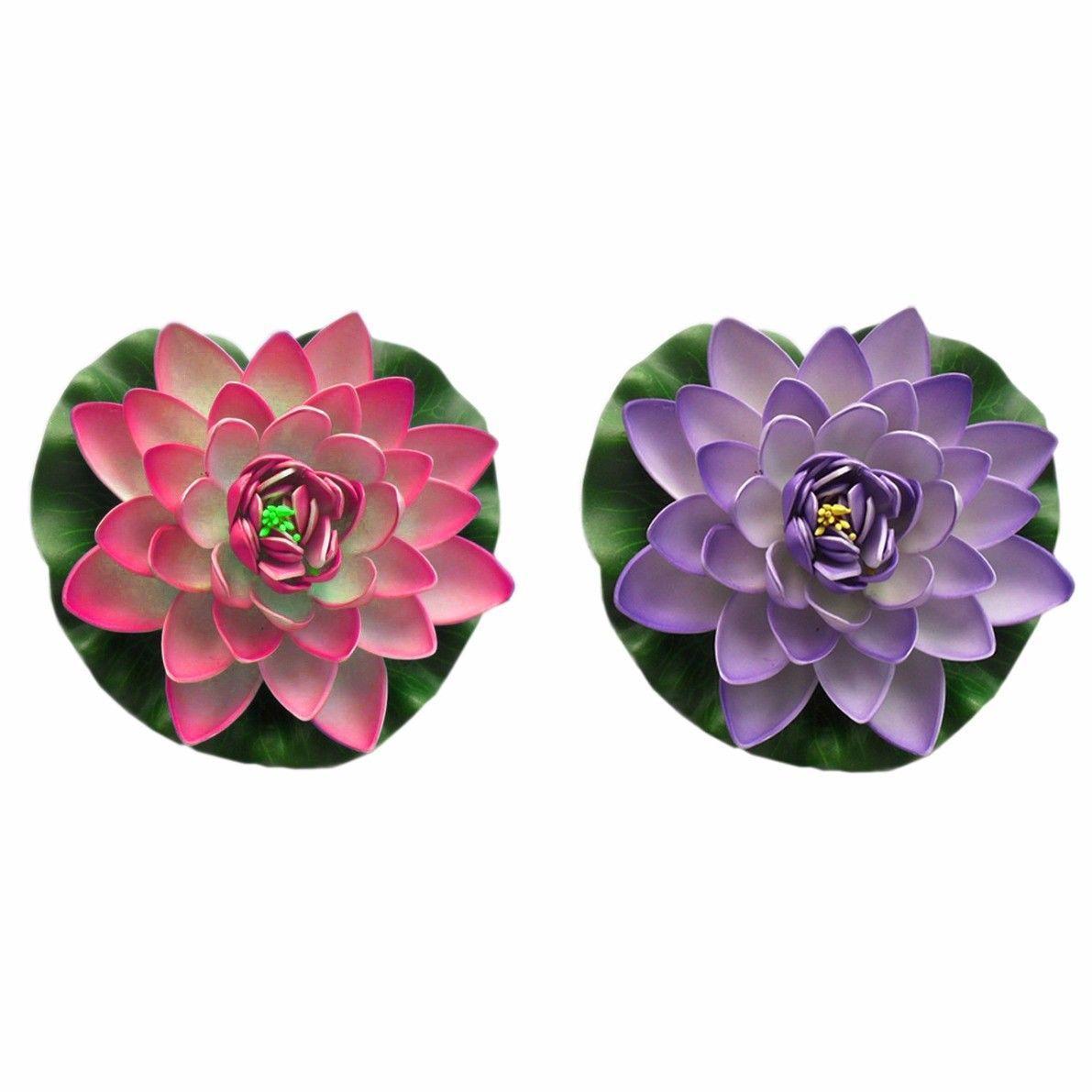 Aquarium Floating Flower/ Lotus Aquatic Tank Fish Ornament For Garden / Tanks  2217 (Large Letter Rate)